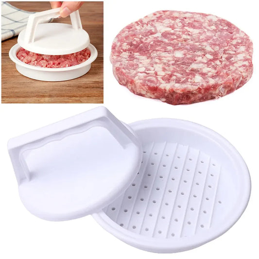 Hamburger Press Stuffed Burger Press Plastic Meat Grill Party BBQ Burger Maker Mould Hamburger Patty Maker Kitchen Tool Gadgets